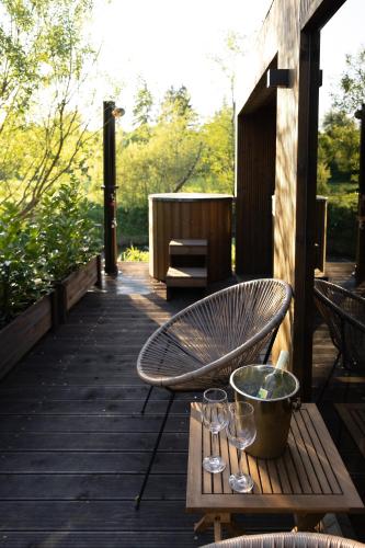 Sauna, Zagroda Chryszczata in Smolnik