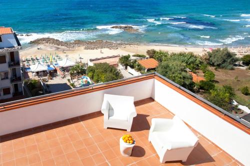 Balkons/terase, Hotel La Playa in Pollika