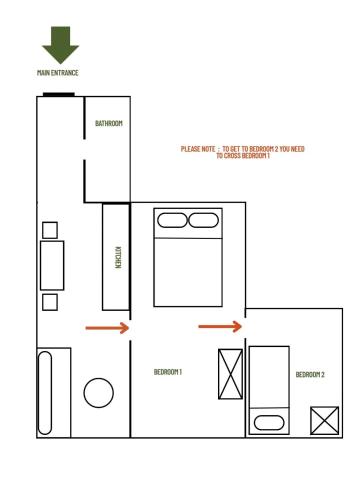 Urban Jungle Apartment 2 - Free Parking, Lublaň (fotografie 7)