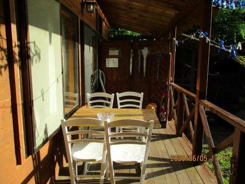Balcony/terrace, Sun Lake in Saiko Lake