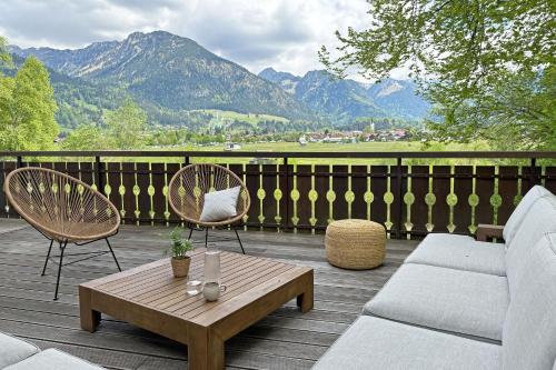 Utsikt, Klopfer Haus Oberstdorf in Oberstdorf sentrum