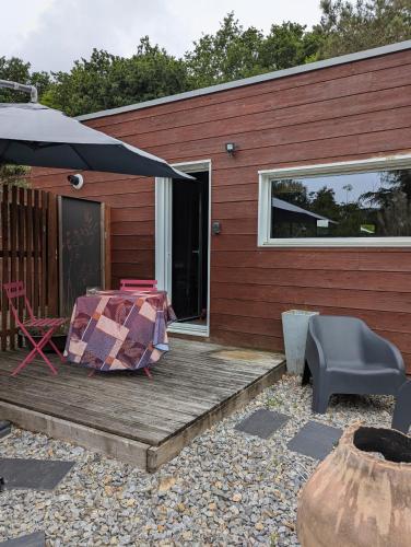 Au coeur des Rias, studio Merrien proche de la mer
