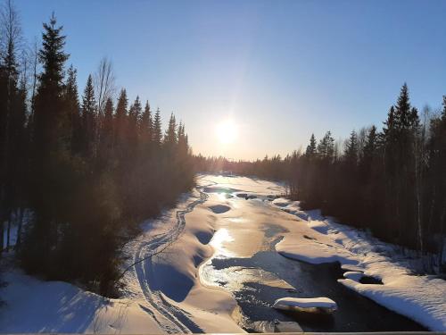 Vindelälv Stuga in Blattnicksele (Vindelalv Stuga in Blattnicksele) in 소르셀레