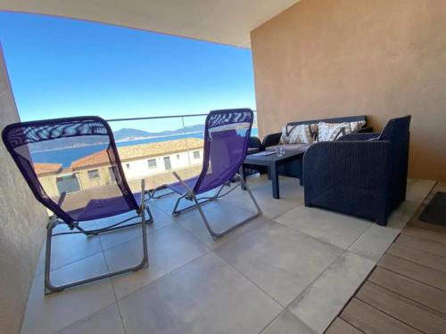 Appartement vue mer panoramique près de Porticcio 4