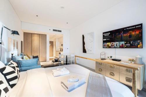 Elegant Cozy Studio Canal View, Dubaj (zdjęcie 10)