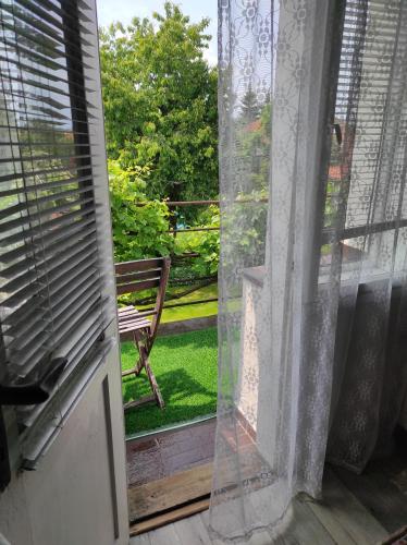 ระเบียง/ชานเรือน, Apartment Telc Hradecka in เมืองเก่าเตลช์