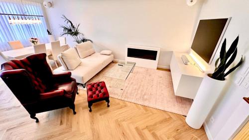 Modern 100m2, treadmill yoga matts, 2 balconies 5min to Main Station - 10min to City, Basilea (foto 11)
