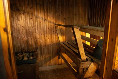 Сауна, Kankijärven mökki (Kankijarven mokki) in Руовесі