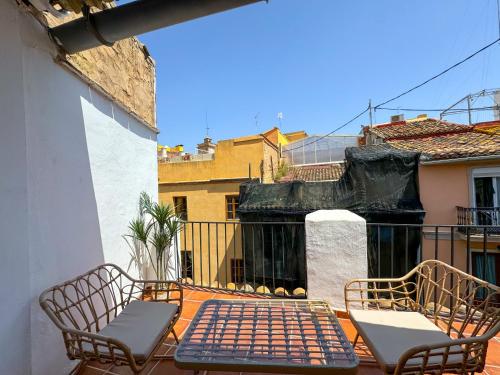 Piso con terraza en el centro histórico, Valencie (fotografie 8)