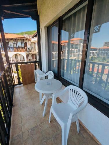 Balkons/terase, VODENICATA 5B8 Apartment Sveti Vlas in Radevtsi