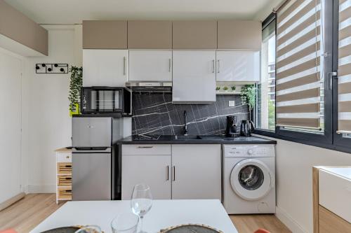 Konyha, Studio Mérignac Centre- Parking - Airport 10min (Studio Merignac Centre- Parking - Airport 10min) in Merignac