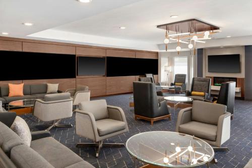 Előcsarnok, Courtyard Cleveland Airport South in Middleburg Heights (Ohio)