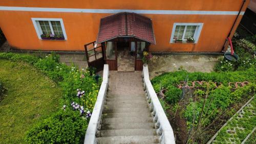 A szálláshely kívülről, Pension Euro 2000 in Janov