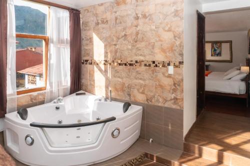 ห้องน้ำ, Hotel De Mi Pueblo in บาโนส