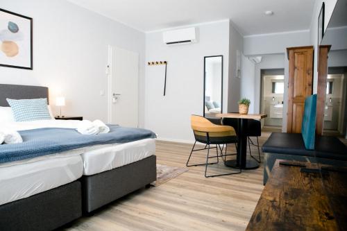bonquartier - LUXAPT#3 Chice, moderne Wohnung mit Self Check-In, voll ausgestatteter Küche, Klimaanlage und Parkplatz in Sankt Augustin, Deutschland