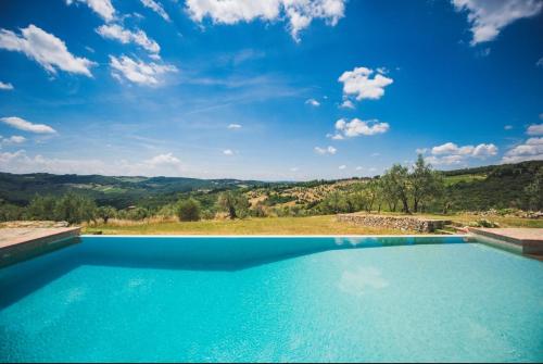Swimming pool, Fattoria di Rignana Winery BnB in Lucca City Center