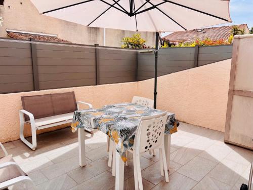 Appt RDC tout confort Clim Parking Terrasse - Location saisonnière - Argelès-sur-Mer