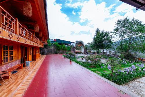 バルコニー/テラス, Sapa Village Retreat - Dine & Coffee near ギャンタチャイビレッジ