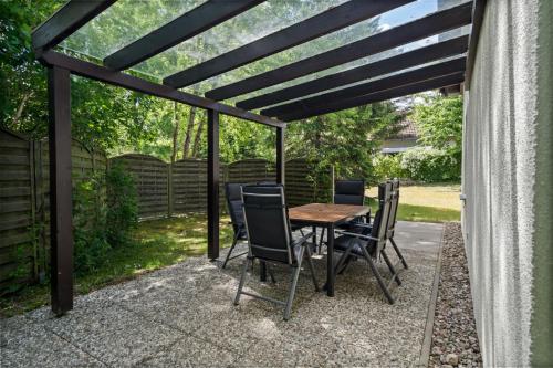 Balkons/terase, Ferienhaus Zander im Ferienpark Lenzer Höh (Ferienhaus Zander im Ferienpark Lenzer Hoh) in Funfseen