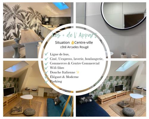 Chambre dans colocation Cholet Centre - Location saisonnière - Cholet