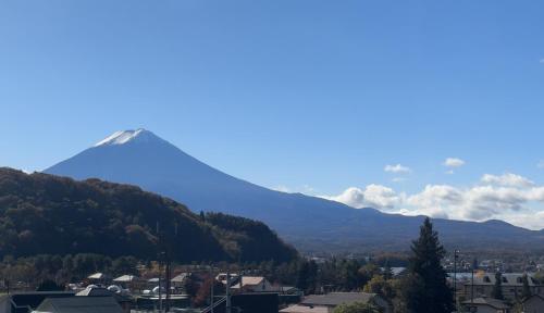 Mount Fuji, Lake Kawaguchi, and Hotel Fuurin, Fudžikawagučiko