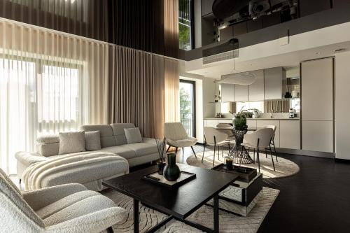 Luxury seaside penthouse with a view of the old town, Tallin (foto 8)