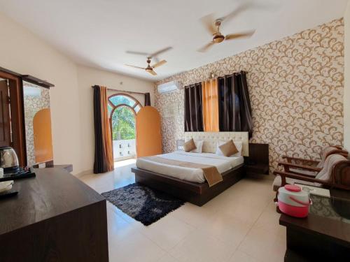 1 double bed