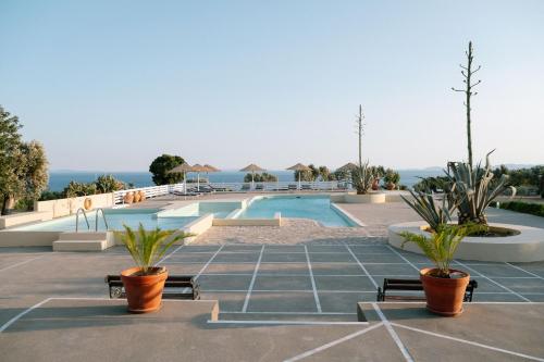 Mandilada Family Village - Seaview Villas – khách sạn tại Ormos Koumeikon