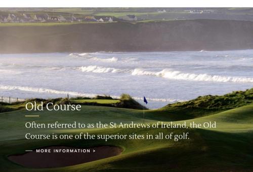 Golf course [on-site], Dun Aengus Cottage on the Cliffs of Moher in Luogh South