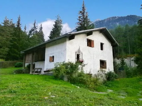 Ancient Engadine Mill in Scuol, Schweiz