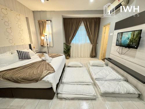 4 bedrooms, 6 beds