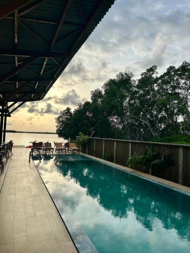 Vista, Pergola House in Assinie-Mafia