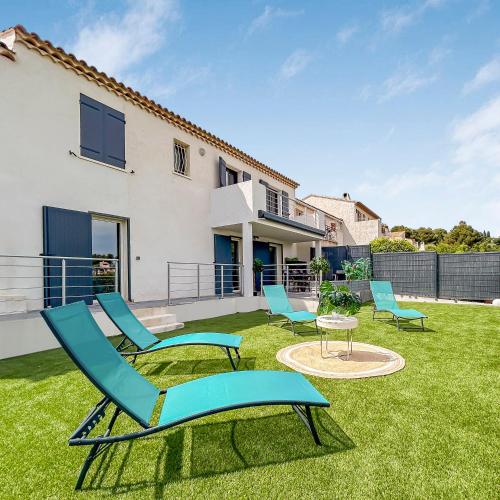 Havre de paix avec terrasse - Location saisonnière - La Gaude