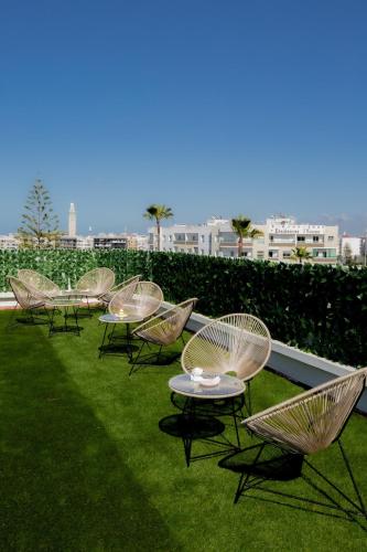 Utopia Stays - Chic & terrasse & rooftop plein centre, Casablanca (foto 9)