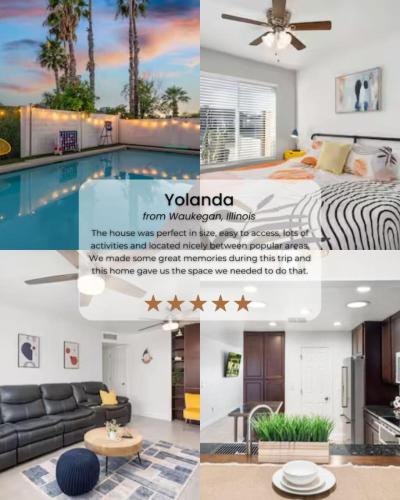 Extravagant MainHome HeatedPool SharedBackyard