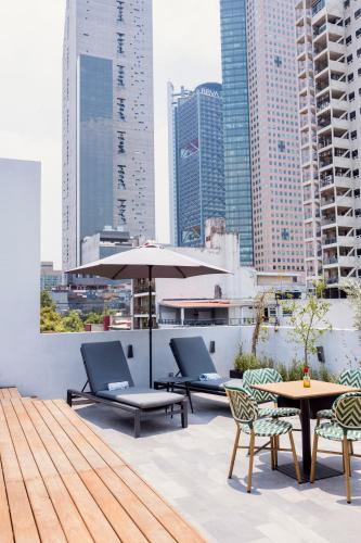 Balcony/terrace, Vuestro Mexico City in Major Tower-Pink zone