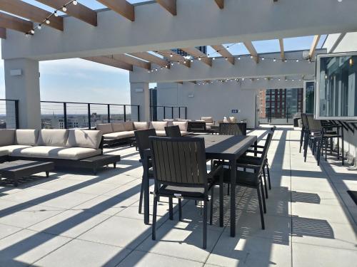 Erkély/terasz, Apt Close to Downtown with Gym in New Rochelle (New York)