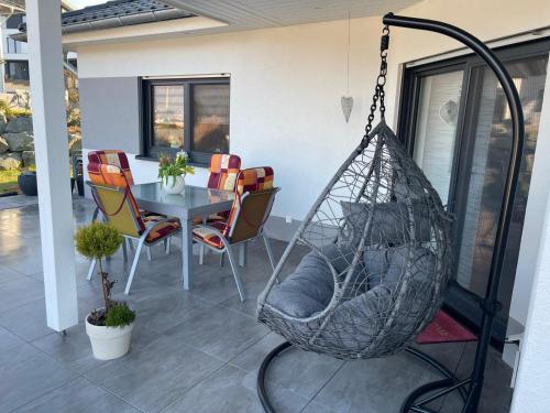 Erkély/terasz, Ferienhaus Marina in Floh-Seligenthal