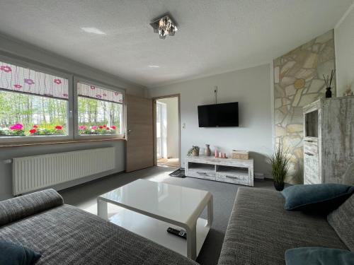Koplietošanas atpūtas telpa ar TV, Auszeit in der Oberlausitz in Ebersbach-Neugersdorf