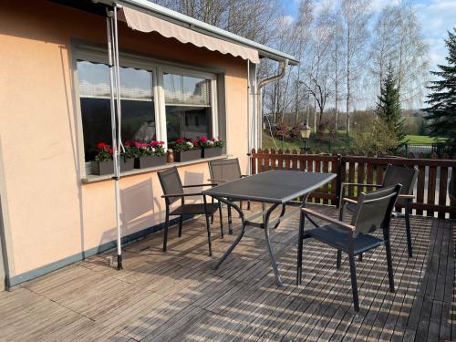 Balkons/terase, Auszeit in der Oberlausitz in Ebersbach-Neugersdorf