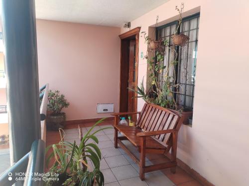 Two-Bedroom Apartment room in Comodo departamento amoblado
