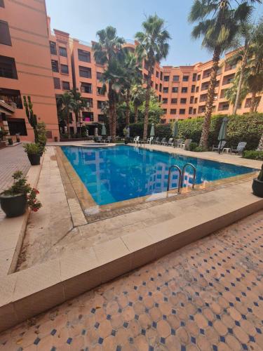 Appartement 2 chambres piscine hivernage Marrakech