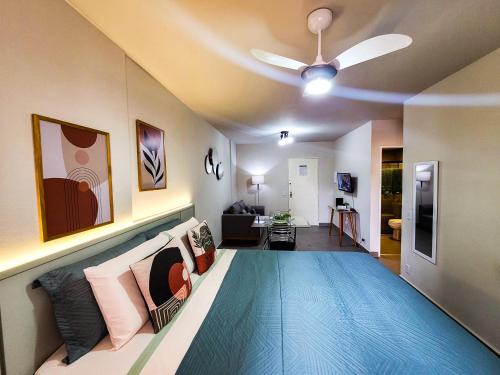 Studio Centro Campinas com garagem