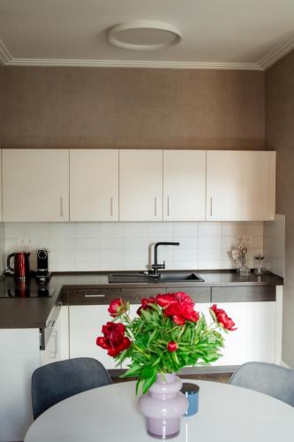 Konyha, Ferienwohnung Alte Münze mit Parkplatz (Ferienwohnung Alte Munze mit Parkplatz) in Zwickau