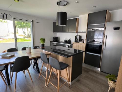 Kitchen, Le Clos Les Brunes in Limoges