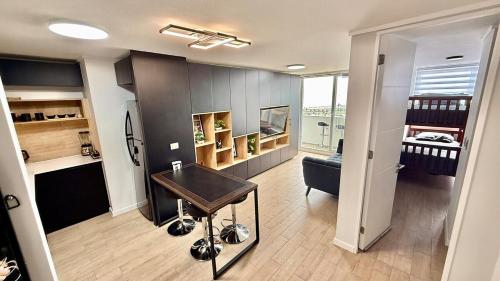 Departamento céntrico con vista al mar