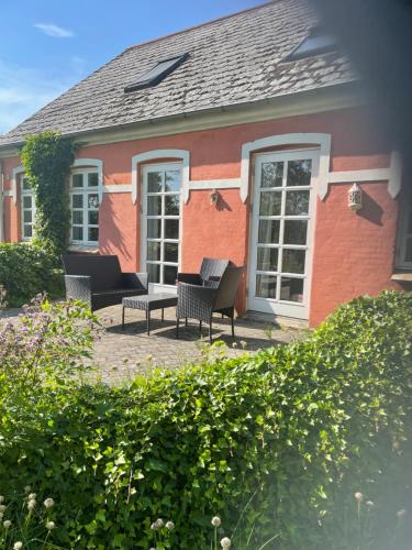 Balcony/terrace, Ferielejlighed Thyregod, Give in Give