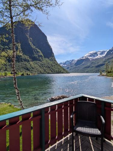 Erkély/terasz, Oldevatn Camping in Olden