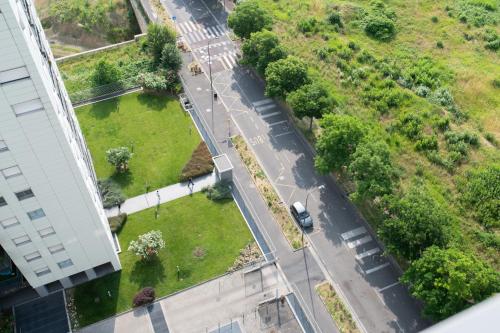 Iekārtas, Panoramic terrace 16th floor Private Parking in Quartiere Adriano