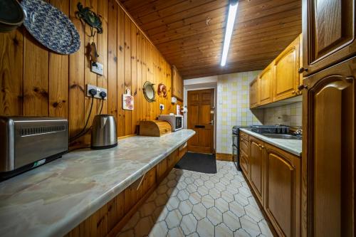 virtuve, Fisherman's Cottage in Pennan in Pennan